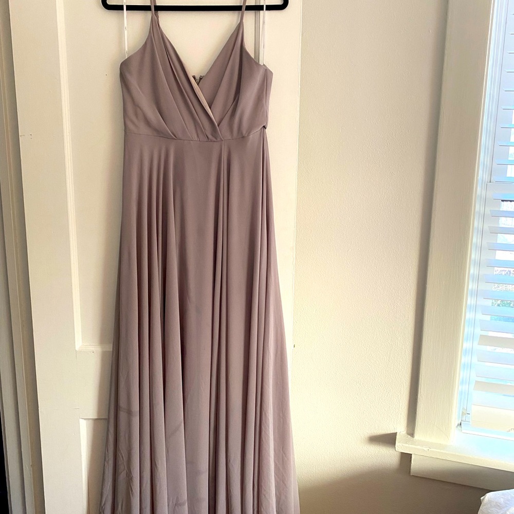 All About Love Light Grey Maxi Dress